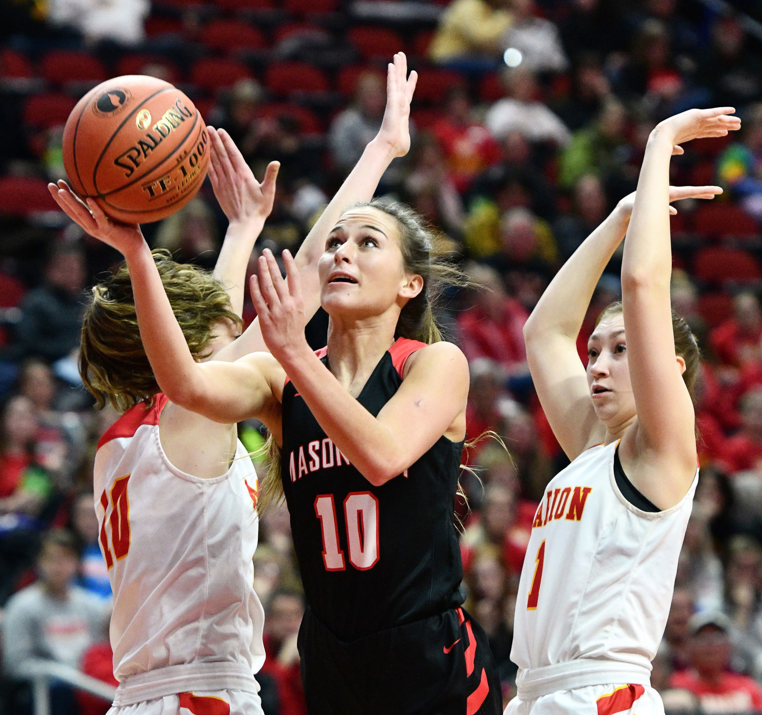 Mason City vs Marion girls state basketball
